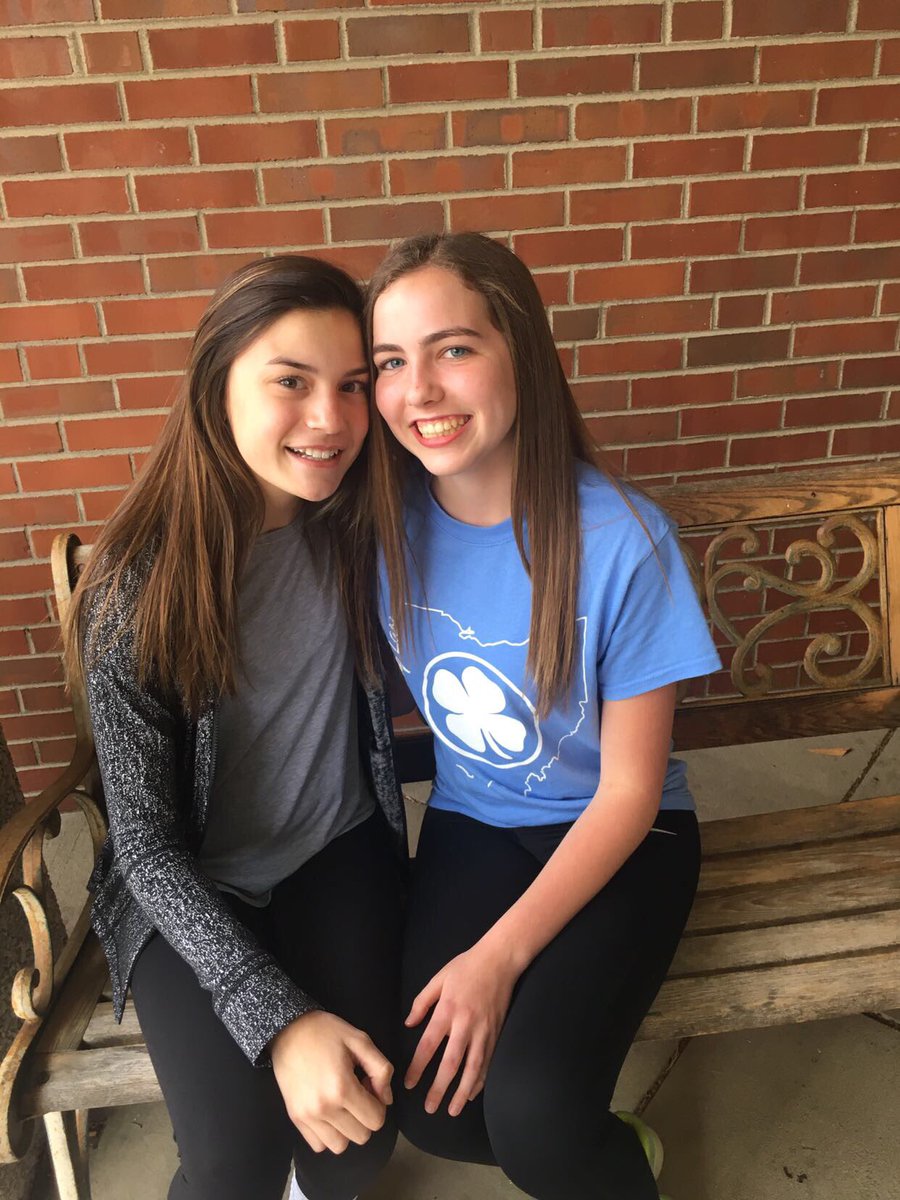 ginagrden's tweet photo. a half hour late but happy birthday @megwilson003 !! miss the sbk days w you:( enjoy this old pic of us on a bench:)  hope you’re day was great love you ❤️❤️ https://t.co/kA6GBpArqc