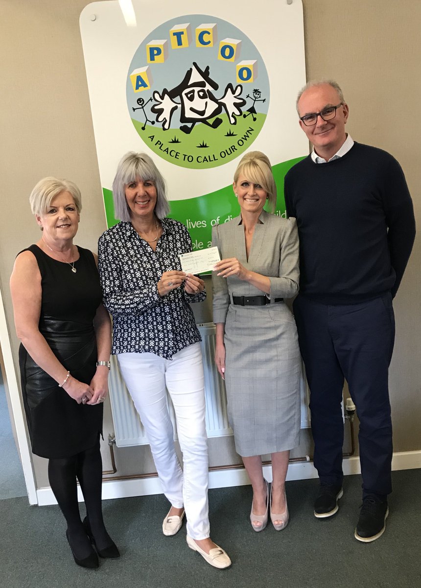 MansfieldSand's tweet photo. Mansfield Sand Brickworks Employees Jean Haslam & Claire Wilson presenting a cheque for Β£500 to APTCOO β A PLACE TO CALL OUR OWN
Based in Mansfield who do fantastic work to improve the life chances of children, young people and their families.
#mansfieldsand
#mansfieldbrick https://t.co/546iAZd8A2