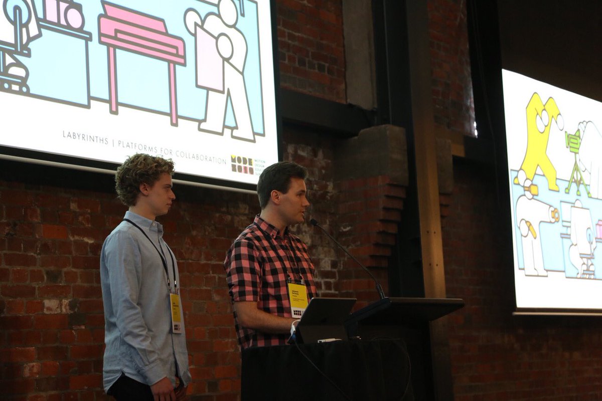 modesummit's tweet image. VR, microinteractions, stroop effect, and motion design education made up this afternoon’s panels. Looking forward to more presentations tomorrow. 

#modesummit #motion #motiondesign #vr #virtualreality #ux #web #designeducation #cocamassey