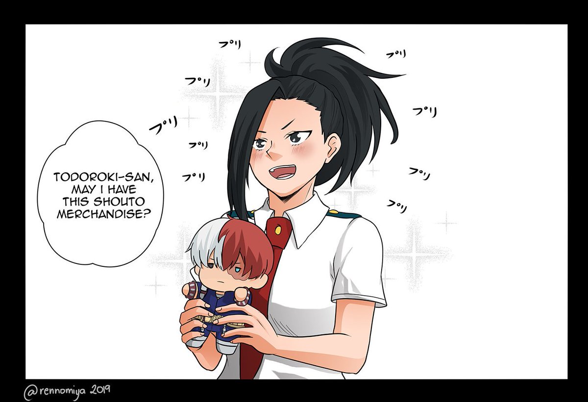 Todoroki and Yaoyorozu meet Momo and Shouto??

#todomomo #轟百 #bnha 