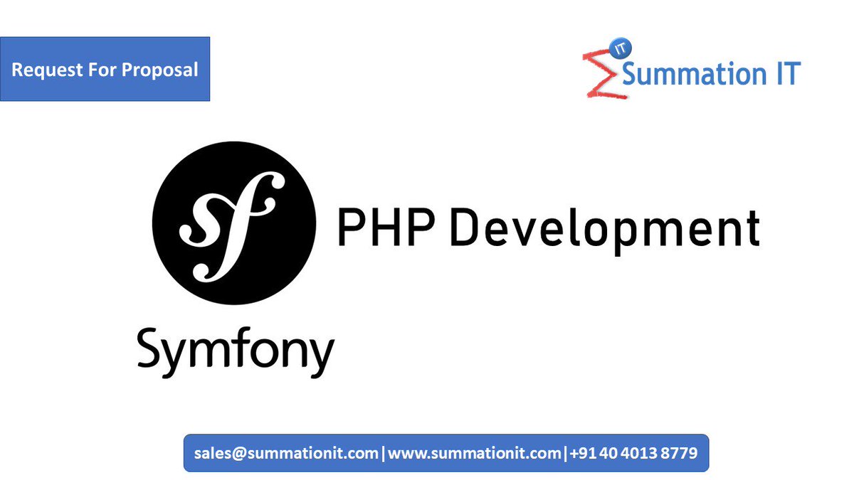 SummationIT's tweet image. Team of expertise #programmers for #symfonyphp development @SummationIT . Get in touch with our team to discuss more on the #webdevelopment on @symfony #php development.