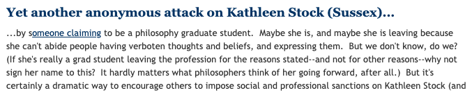 It's in the best interest of the status quo, of course, is to ignore it. One way to do that is to raise skeptical worries. One reactionary blogger has already laid out that critique, suggesting that the whole thing is a fabricated attack.