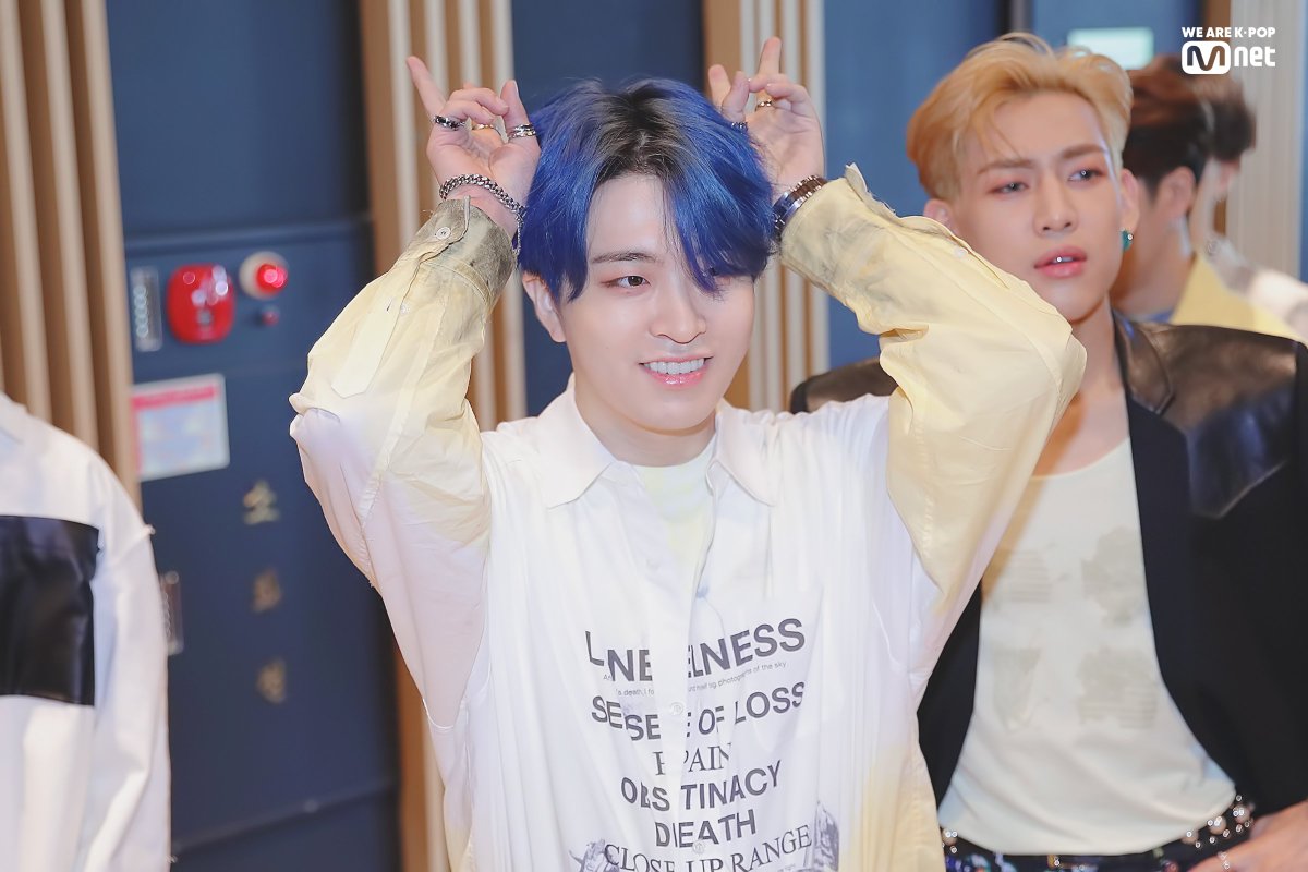 MnetKR's tweet photo. 190523 엠카운트다운 Photo Time!
#MCOUNTDOWN #GOT7 #갓세븐 https://t.co/Pz4xmjrcmX