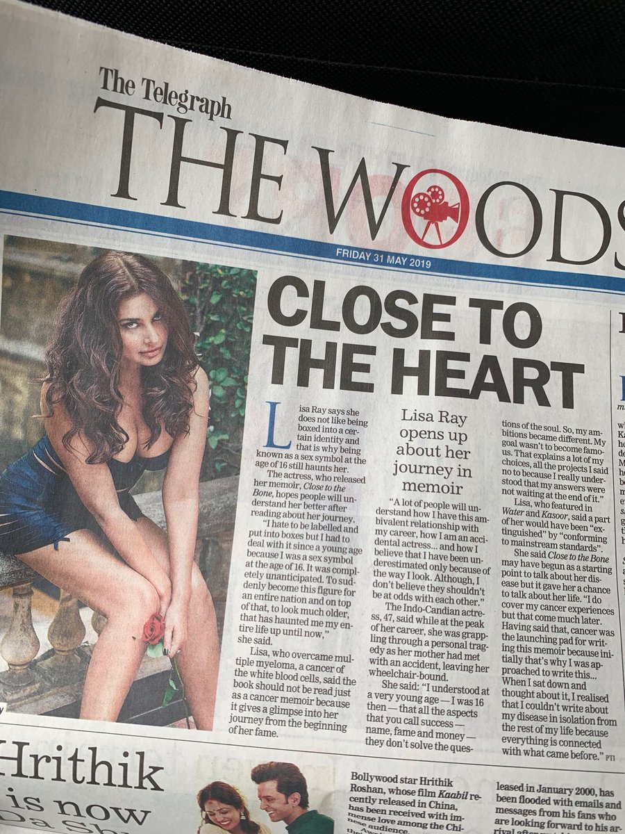 Does anyone else see the irony in using THIS image - instead of an author image provided- for an article about my memoir @CloseToTheBone_ where I talk about struggling as a women with overcoming sexist stereotypes? Just landed in Kolkata and I must say I’m disappointed @ttindia