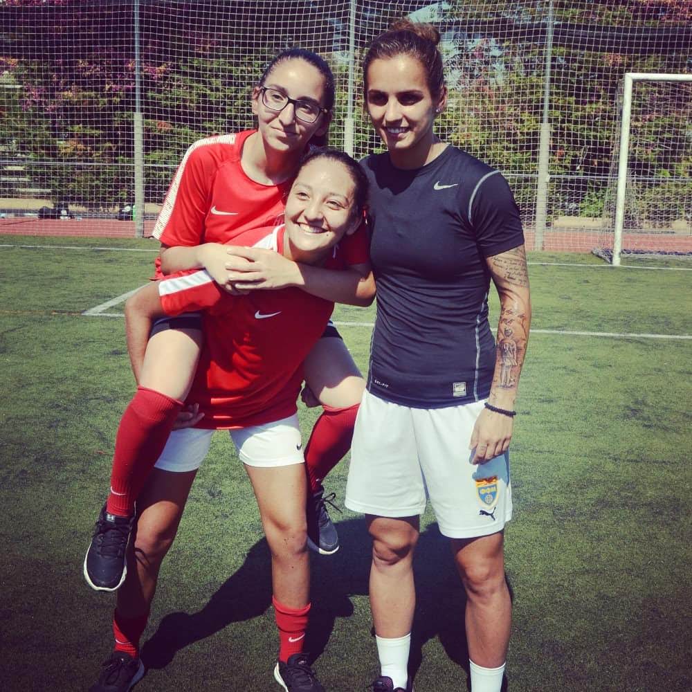 naruacademy's tweet photo. Something that HGC offers is the coaching and experience of professionals. There are women's players coming from FC Barcelona, Manchester City, and Olympique Lyonnais, and more! #soccerexperts https://t.co/npzUcRjJJT