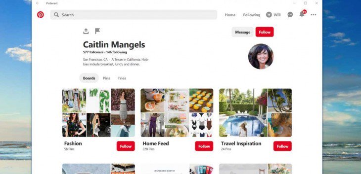 foxniceweb's tweet photo. Pinterest lanza su app para Windows https://t.co/e7LINFX1ee #technology https://t.co/4jTVYdQVwv