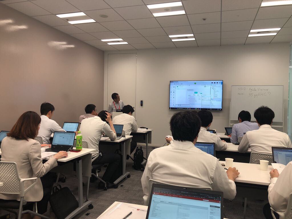 tetsuoajima's tweet image. Jump Start (ハンズオンセミナー)開催中です！
おかげさまで満席です。次回は6月21日開催です。
#outsystems #lowcode