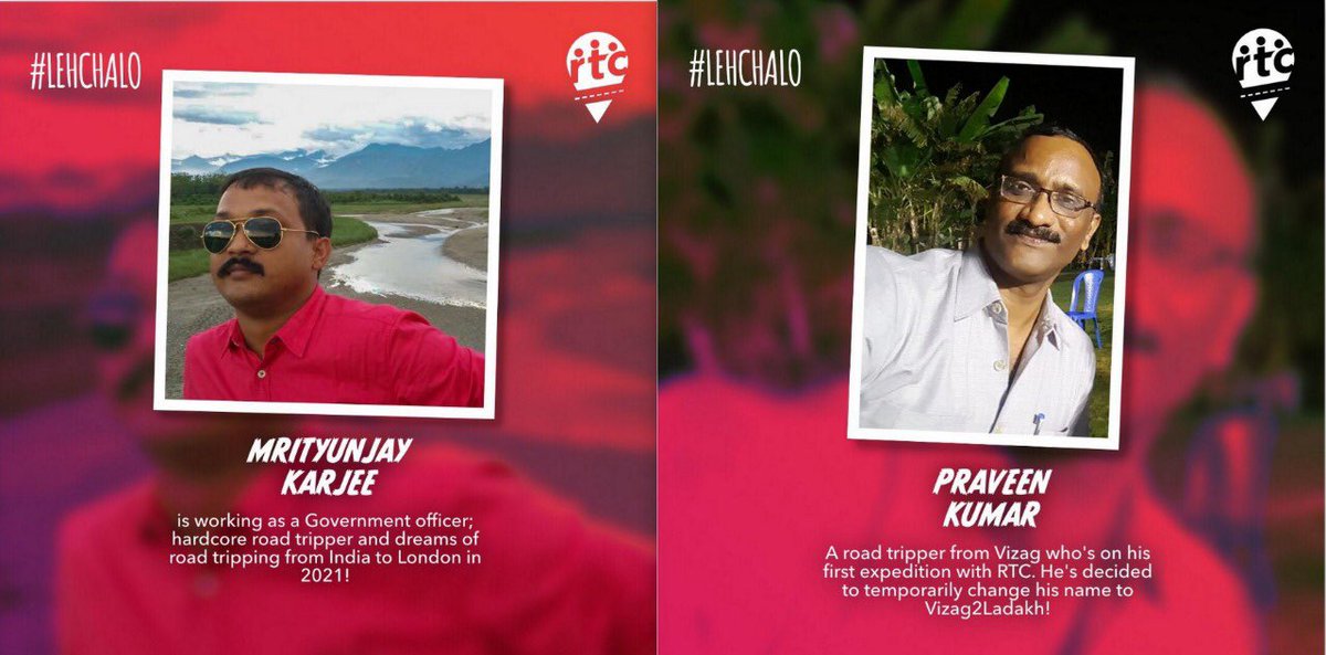TheIndianRTC's tweet photo. 1 day to Go! #LehChalo
Introducing our #RTCindia Ladakh Squad, June 2019!
The trip will flag off tomorrow from #Delhi lead by our Captain @WorkFromRoad
Good luck and Godspeed!
#Leh #Ladakh #Roadtrip https://t.co/yexVIKKUG9