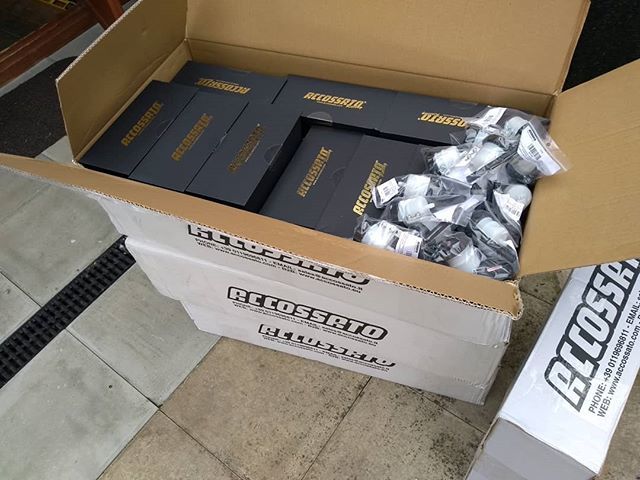 BDSRacing's tweet photo. Someone just dropped a LOT of @accossato_racing goodies off. We have the UKs biggest stock of Accossato parts, call us on 01256 703593 to order or visit our website https://t.co/2Z14fTVky5 #accossato #brakemastercylinder #bsb #quickactionthrottle https://t.co/jp3SJfwGdh https://t.co/bkkbRONoPU