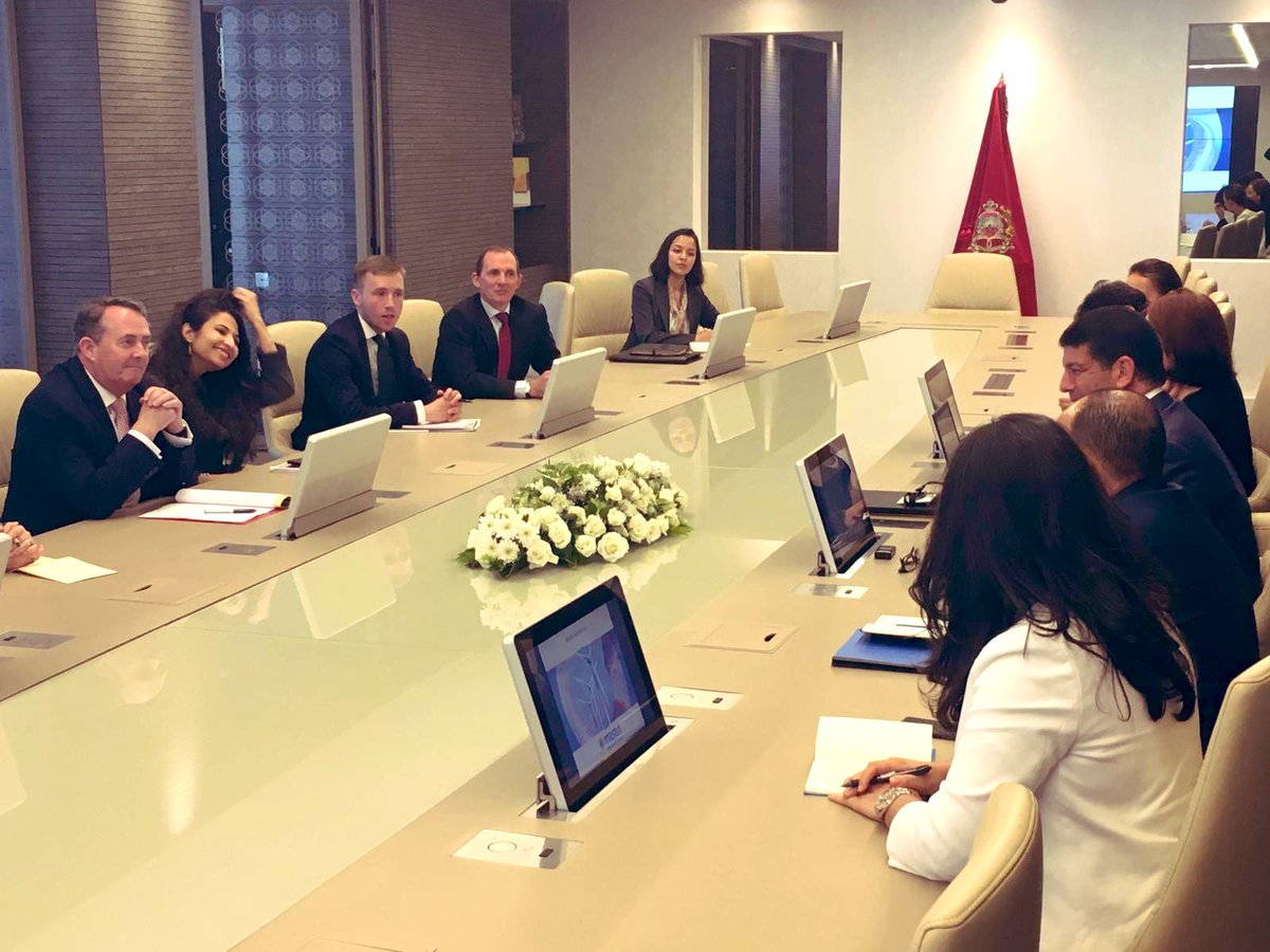 SampoConsulting's tweet photo. #RT @tradegovuk: RT @LiamFox: I met the team from MASEN, Morocco’s renewable energy agency. They have big ambitions and that means there are huge opportunities for collaboration with the UK’s innovative energy sector. #UKAfricaTrade https://t.co/6ulZEhmAnE