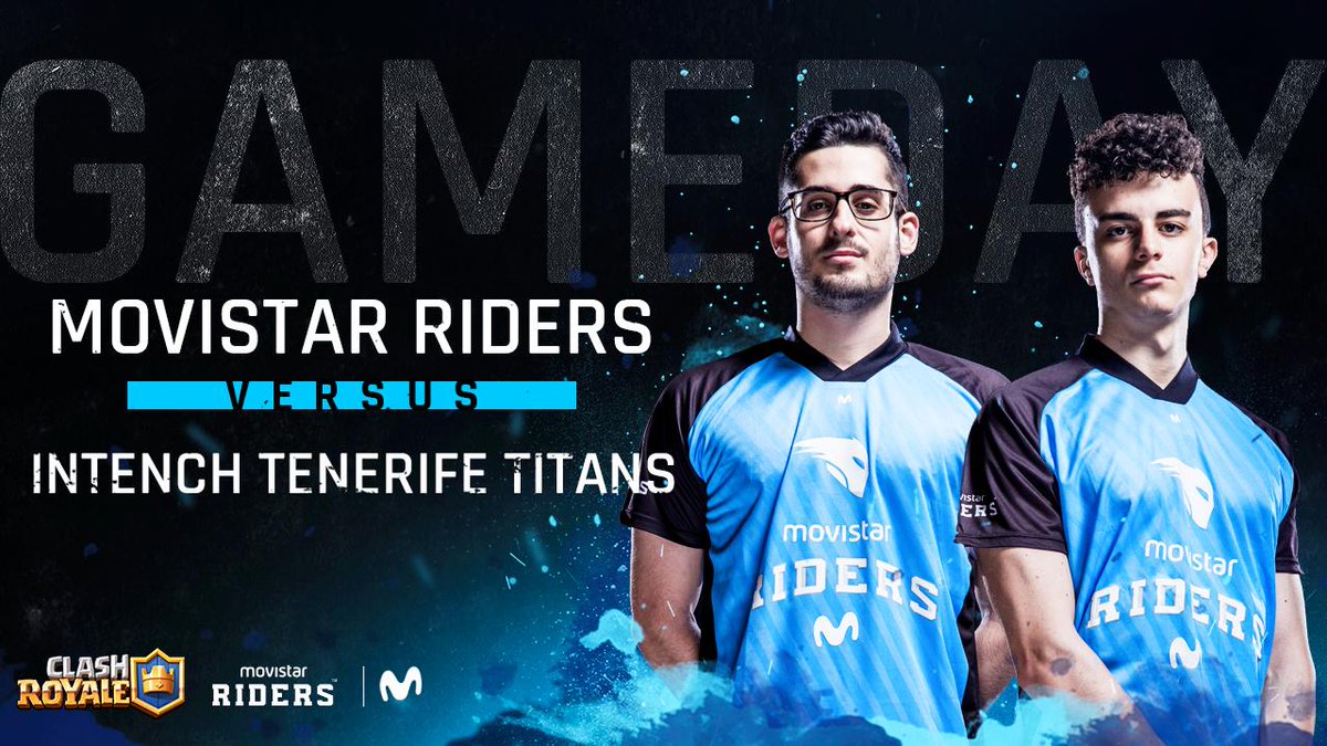 MRSMobile_'s tweet photo. 🚨 ¡A las 19:00 disputamos el último partido de la fase regular de #SuperligaOrangeCR22! 

¡A por los titanes! #VamosMovistarRiders💙 @papafransi, @DarkSoldier44 @zTeempeer, @pablomendia98, @Regue_CR y @charly_rkc. 
 
🆚 @TenerifeTitans
📺 https://t.co/bPRCttOb7C https://t.co/nzkMMCH9tz