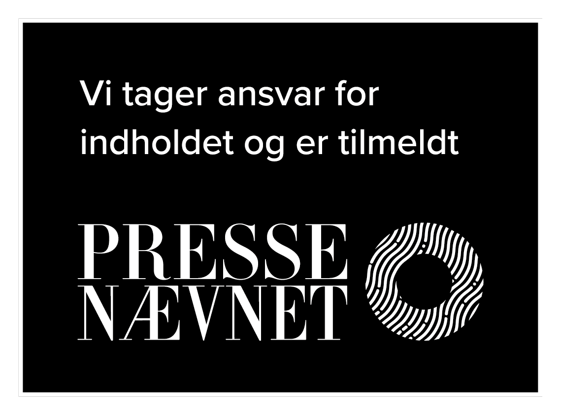 Danske Medier introducerer en ny mærkningsordning, så medier, der er medlem af Pressenævnet, får mulighed for at synliggøre, at de står til ansvar for deres redaktionelle indhold #dkmedier #dkpol