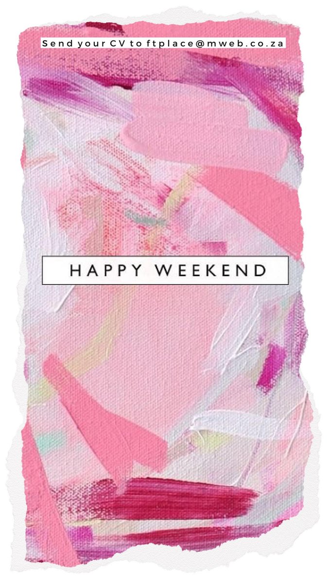 PlacementPoint's tweet image. The weekend has arrived ladies and gentleman! 🎉 #recruitment #jobs #weekend #friday #southafrica