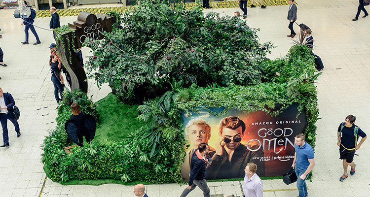 Experience12 reveals Good Omens garden at London Waterloo
#news #eventprofs #experiential #brandactivation GoodOmensPrime Experience12HQ standoutmagazine.co.uk/experience12-r…