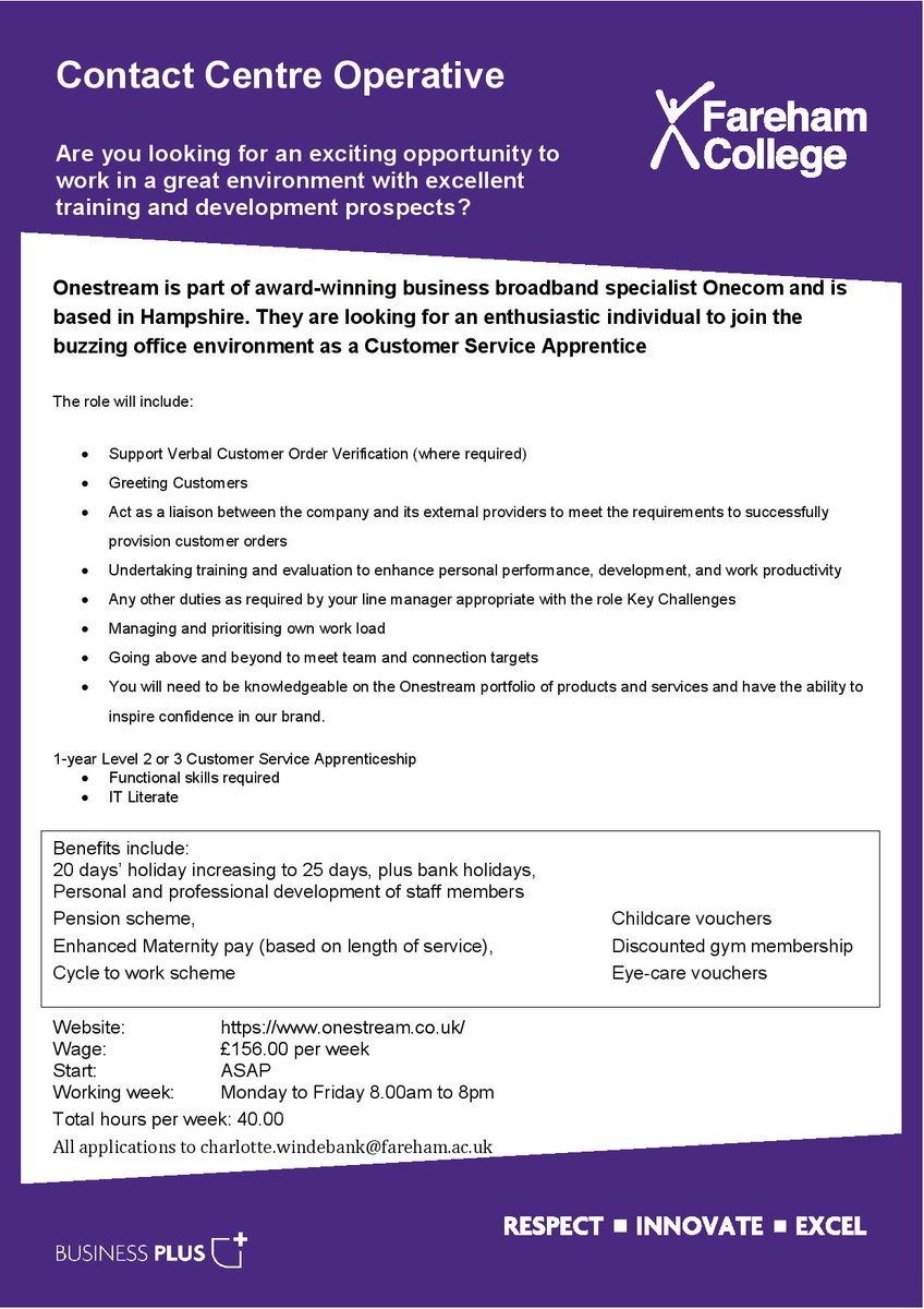 FCApprentice's tweet image. #business #customerservice #jobseekers #peopleperson #communicationskills #skilledtrades #earnwhileyoulearn #careers #hardwork #skills #Hampshire #apprenticeships #Apprentice #Job #JobAlert #work #opportunities #Administrative #administration #businessjob