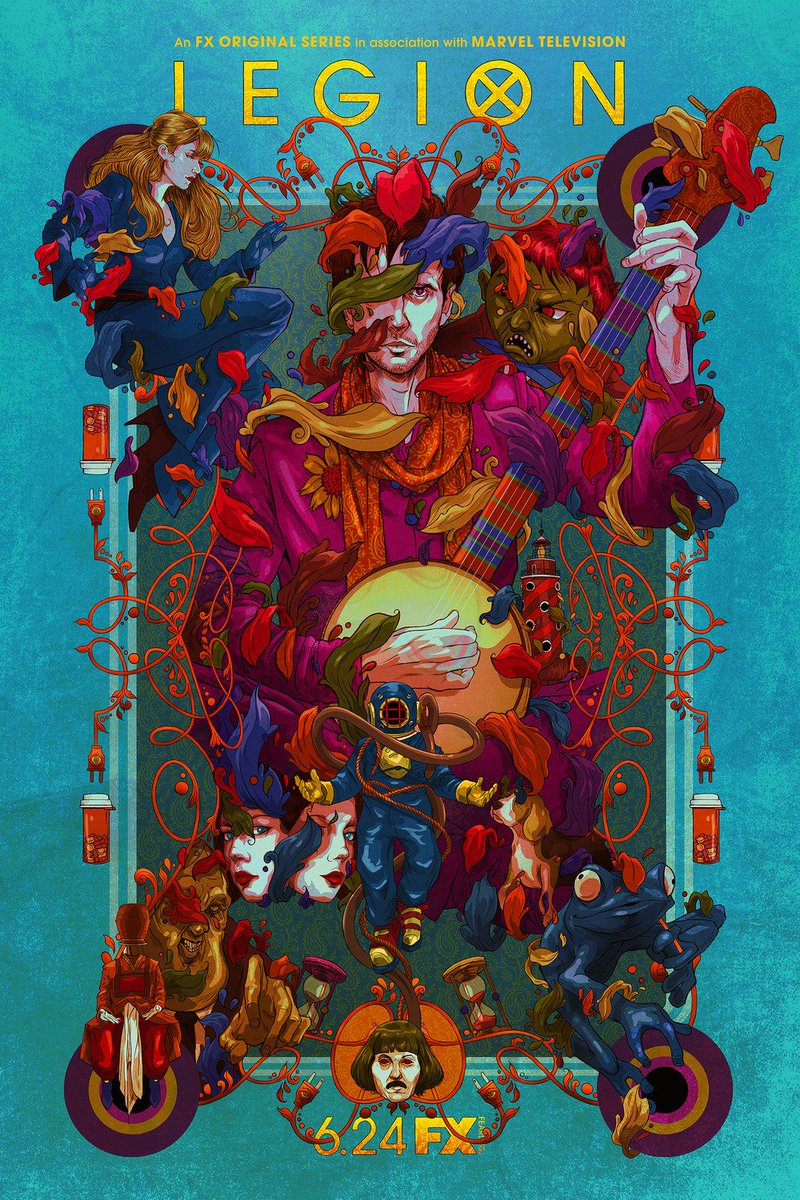 Pôster da nova temporada de Legion