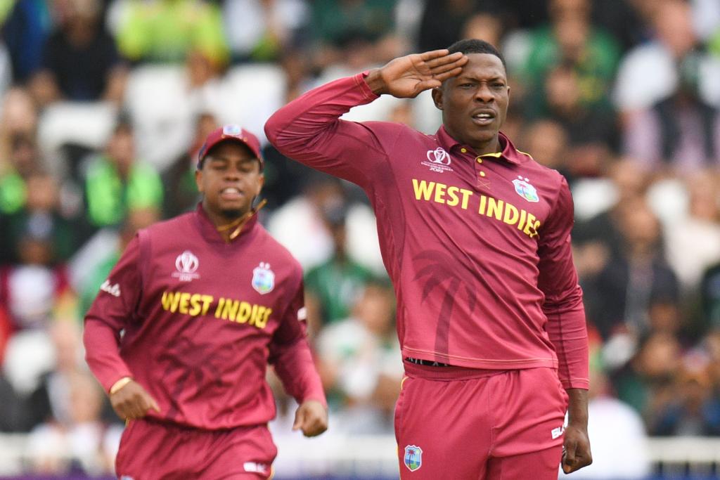 livecricketin's tweet photo. Reporting for duty! #SaluteMan

#MenInMaroon #CWC19 #westindies https://t.co/zE94NYQ7Rr