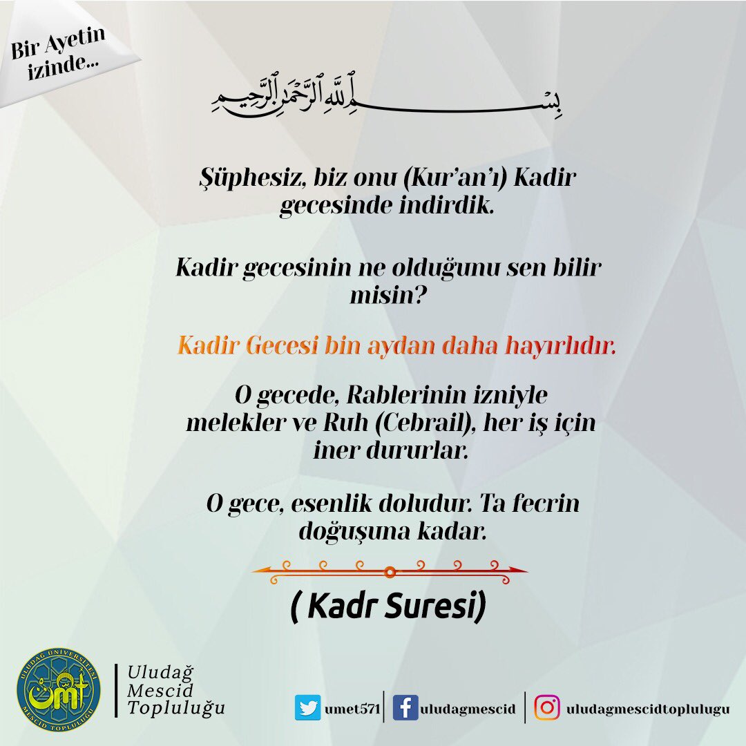 ULUDAĞ MESCİD (@umet571) on Twitter photo 