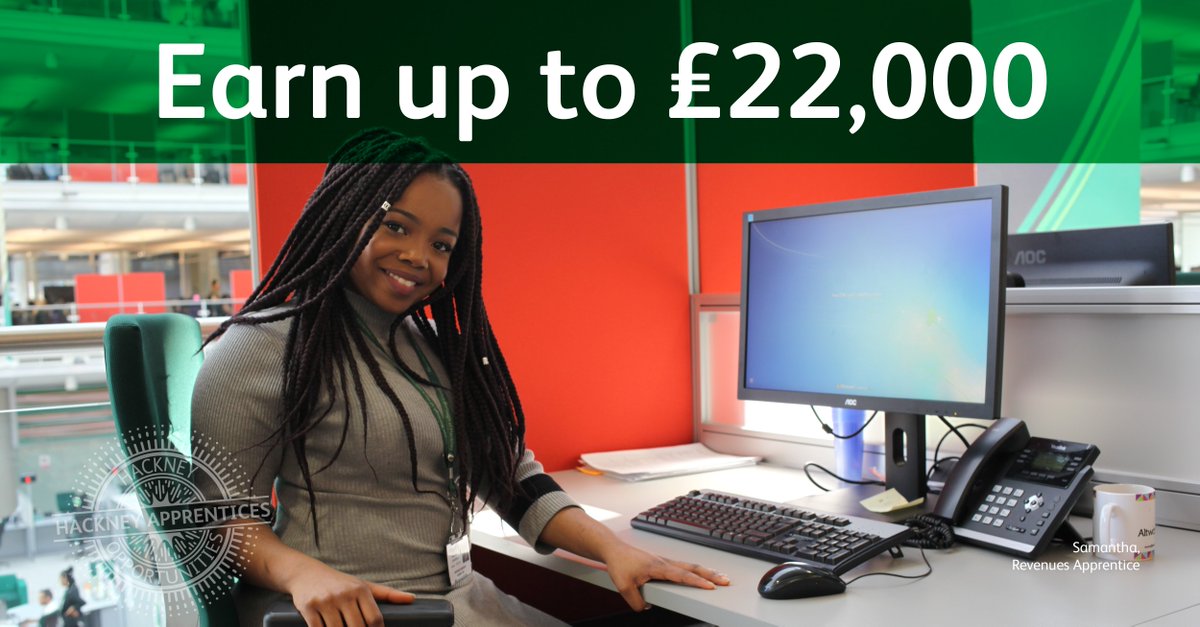 hackneycouncil's tweet photo. Our biggest apprenticeship recruitment drive of the year is ending tomorrow night! With 20 positions available, don’t miss the chance to join the award winning scheme. Apply here: https://t.co/xwy1pFttWq   #HackneyApprentices https://t.co/K32lGgZnoQ