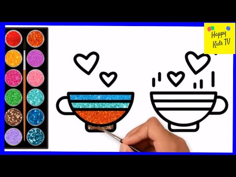 youtube.com/watch?v=z51yLG… Glitter Heart Toy Coffee Cup Colouring &amp; Drawing | Learn Colors for Kids, Toddlers | Happy Kids TV– Glitter Heart Toy Coffee Cup Colouring &amp; Drawing | Learn Colors for Kids, Toddlers | Happy Kids TV