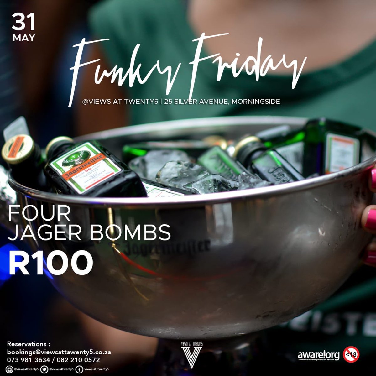 FunkySoulDJ's tweet photo. LETS DO THIS πΊπΎ DOORS OPEN AT 3pm | COMPLIMENTARY ENTRY FOR LADIES BEFORE 6PM ππΎ #HappyFunkyFriday #weeehfunkysoul @kindmangift ππΎββοΈπ₯π₯π₯ @jagermeistersa @ViewsatTwenty5 https://t.co/MHlwY2VTBV