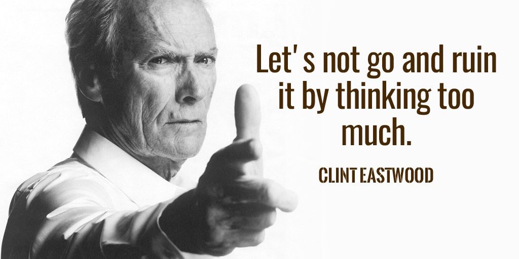 Happy birthday Clint Eastwood. I grew up watching his movies and to me he s always the hero 