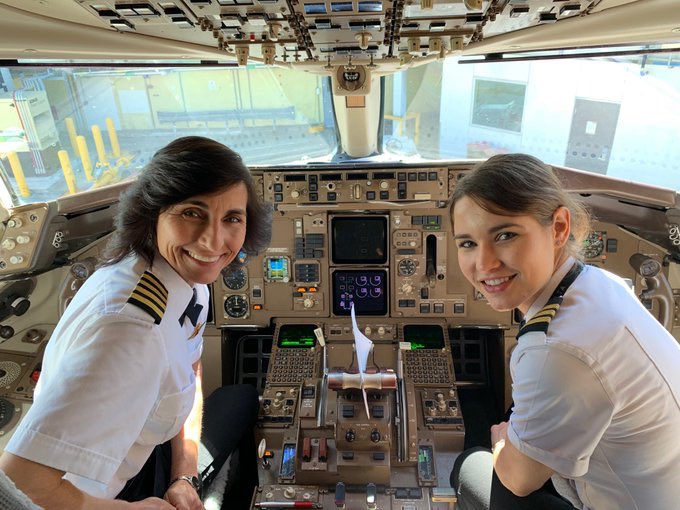 karnvirmundrey's tweet photo. #Inspiring Mother-Daughter pilot team!Capt. Wendy and First Officer Kelly Rexon.

#GoFlyHigh @Delta @flyspicejet @BLRAirport @airindiain #woman #Captain @sandeeprrao1991 @FICCIFLO @RatiMundrey #women #pilot #empowerment 

#InspringStoriesAreGreatPR #WeDoPR #pr

#TalkToUs 🙂 https://t.co/VkmDTEThT1