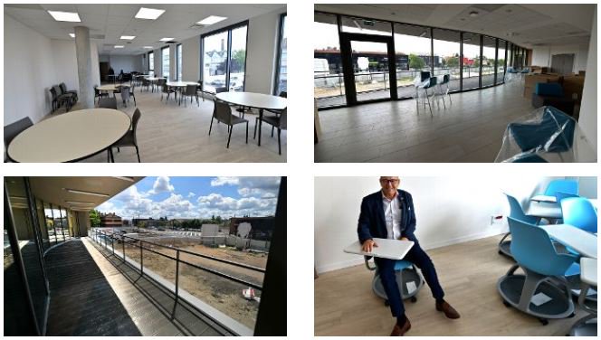 larep_fr's tweet photo. #Interives Découvrez le nouveau siège de la CCI du Loiret @cciloiret, qui ouvrira lundi au public https://t.co/HeVHVSV0w0 https://t.co/viqjVEC2om