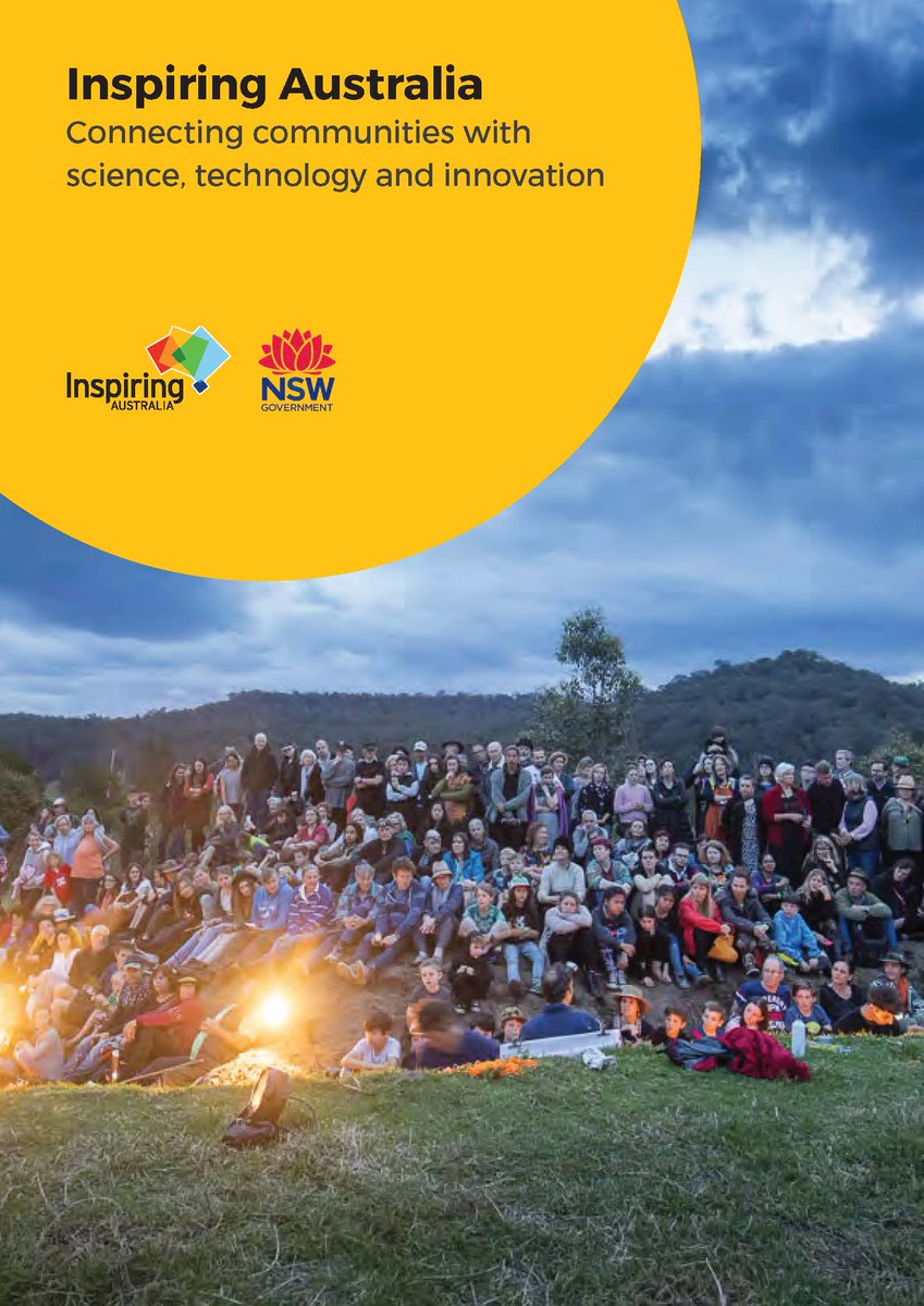 .<a href="/Sydney_Science/">Sydney Science</a> will host the <a href="/inspiringaus/">Inspiring Australia – National Networks</a> Manager role in NSW for 3 more years! Read about some of our achievements over the past 6 years bit.ly/2QBcQoj Thanks to <a href="/NSWCSE/">NSW Chief Scientist & Engineer</a> <a href="/IndustryGovAu/">Department of Industry, Science and Resources</a>, 100s of orgs and <a href="/LGNSW/">Local Government NSW</a> for supporting this wonderful #STEM engagement initiative
