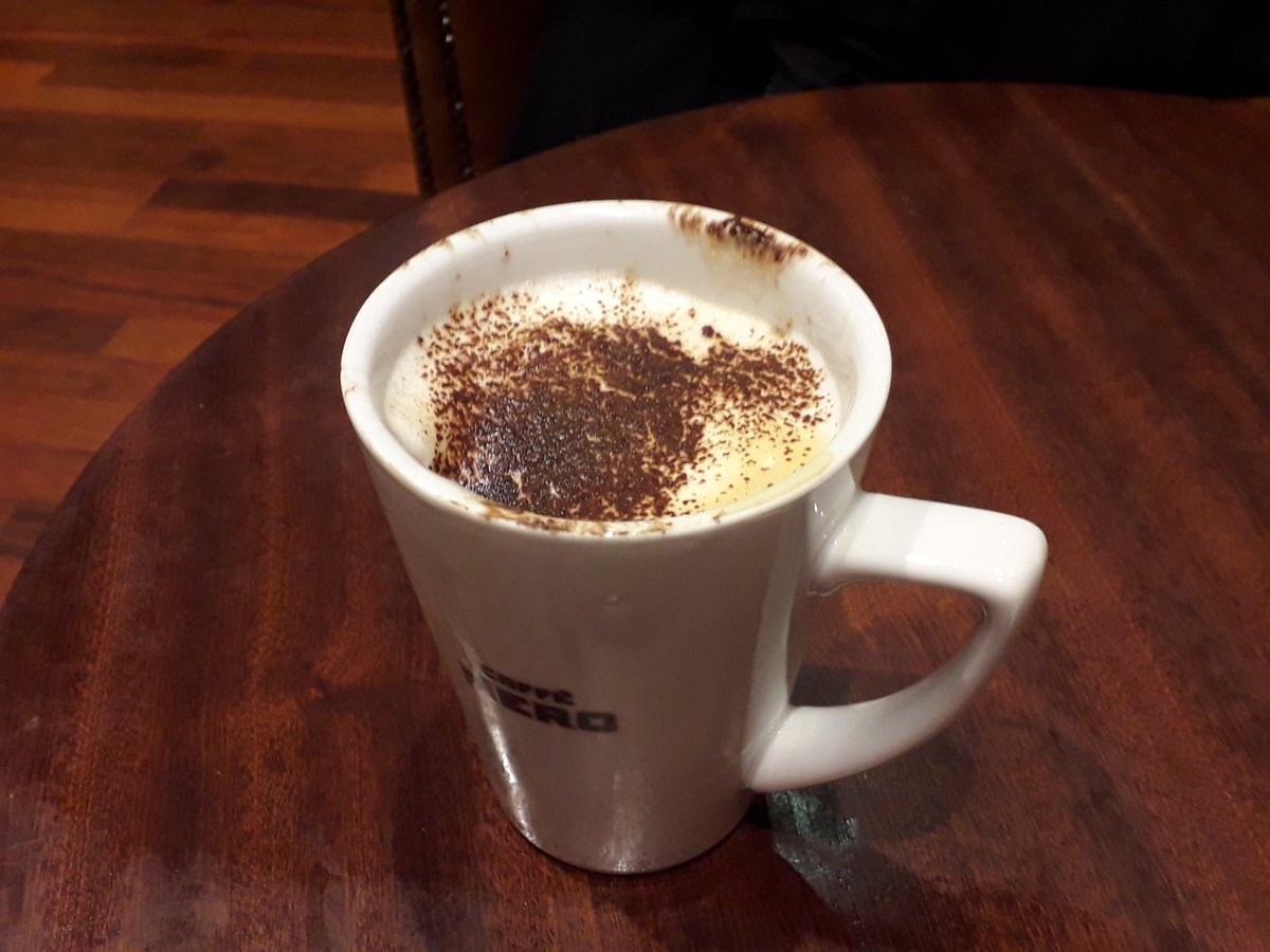 So managed to spill entire mug of coffee everywhere #caffenero #preston fishergate. Felt such a muppet! But staff so kind, cleaned up no fuss and gave me free fresh coffee! Thank you.