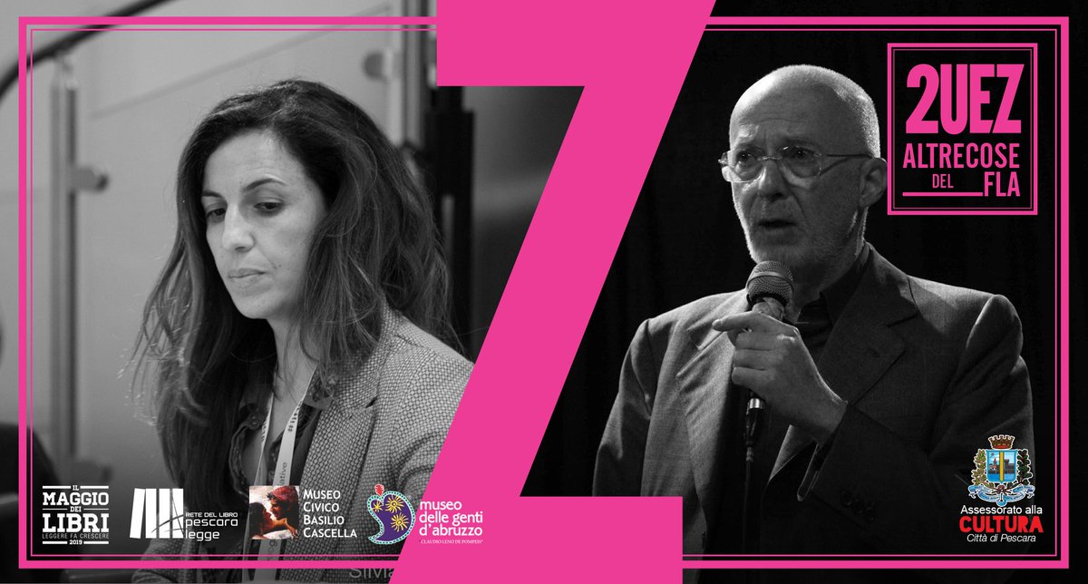 Questa sera alle 21.00 al #MuseoCascella ultimo appuntamento con #2UEZ insieme a <a href="/mannocchia/">francesca mannocchi</a> e <a href="/RiccardoNoury/">Riccardo Noury</a>, conduce <a href="/vincenzodaquino/">Vincenzo D'Aquino</a>. Per saperne di più ►►►ow.ly/XRUf50uqHX6  #FLA19 #anteprimaFLA