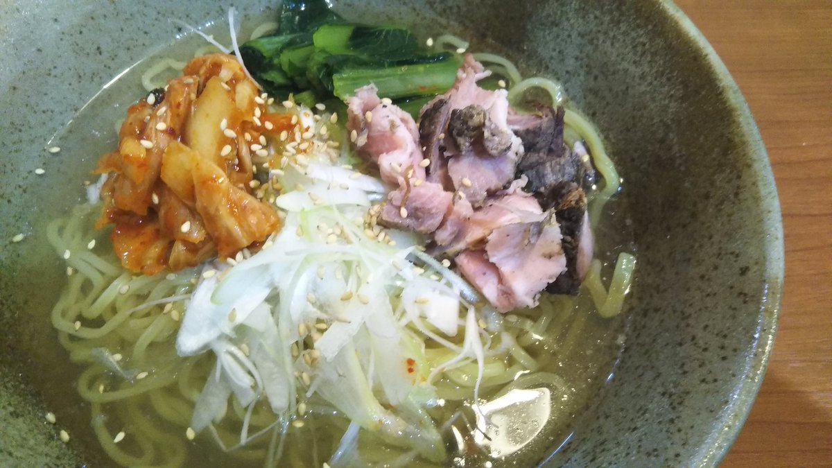 冷やしぶっかけラーメン