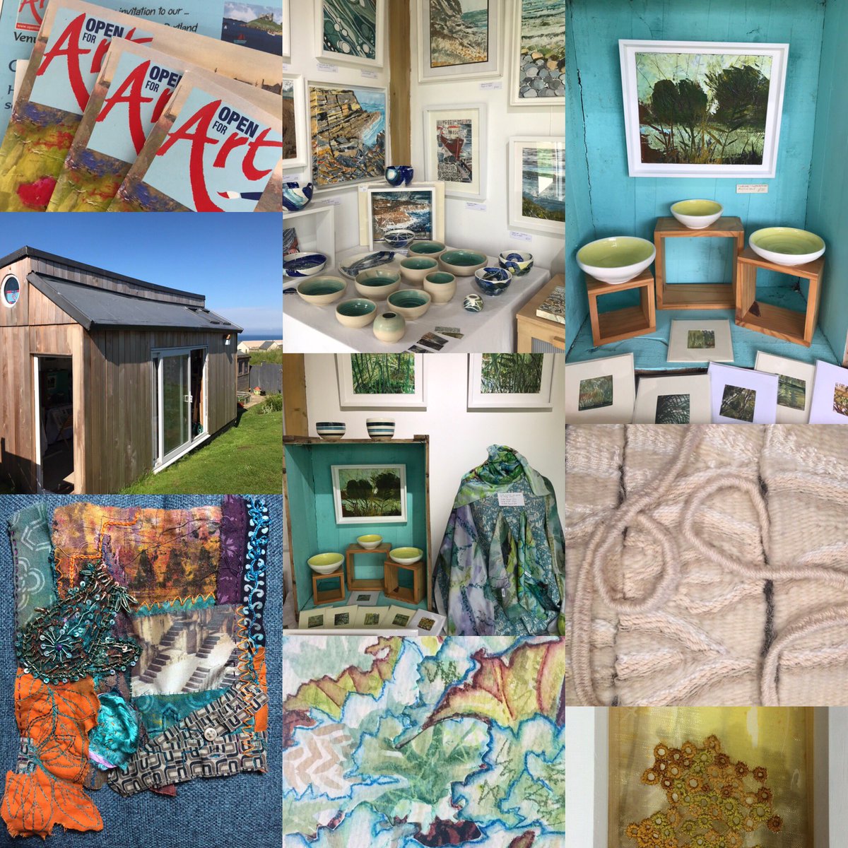 See you over the weekend.  Last three days for the amazing talent on view at open studios