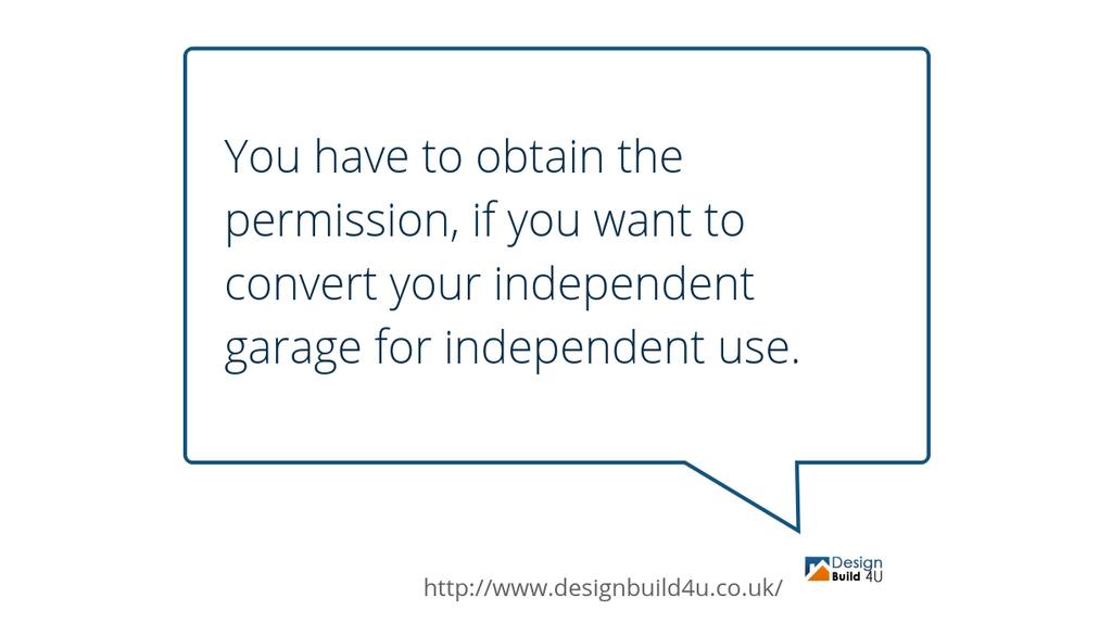 Designbuild_4u's tweet image. &quot;If you do have all the permitted development rights and you want to transform your attached/integral garage, then as long as the construction work is internal and doesn’t require enlarging the building, you will not need any planning permission.&quot; lttr.ai/DJtn