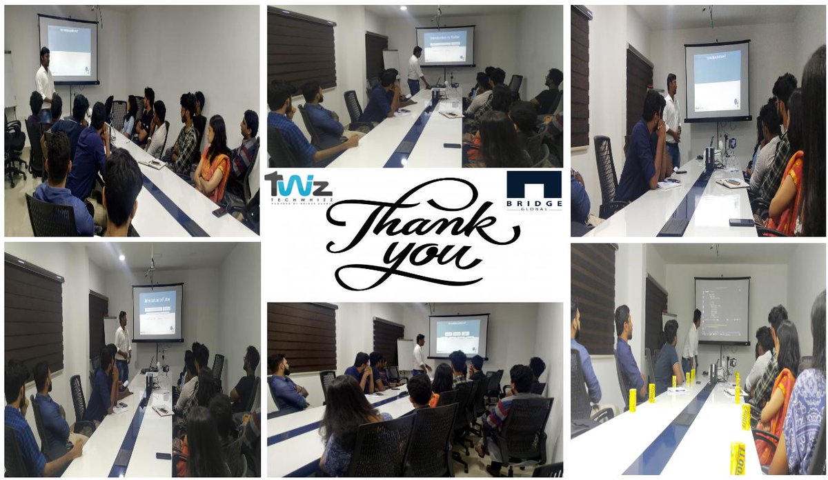 Bridge_Tweed's tweet image. Thank you all for making our #TechWhizz session on “Getting Started With Flutter” a great success. Hope you had an engaging experience. #Flutter #GoogleFlutter #BridgeGlobal #SelfOrganizedTeam #DistributedAgileTeams