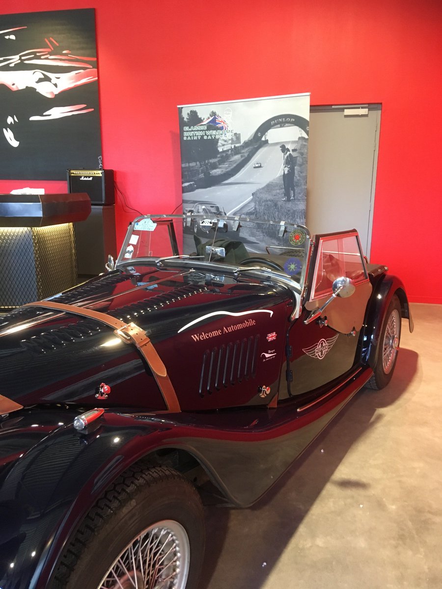 Classic_bw's tweet photo. Notre conférence de presse a rappelé à tous que Classic British Welcome 2019 aura lieu dans seulement deux semaines ! @morganmotor https://t.co/Pqogd5UtYW