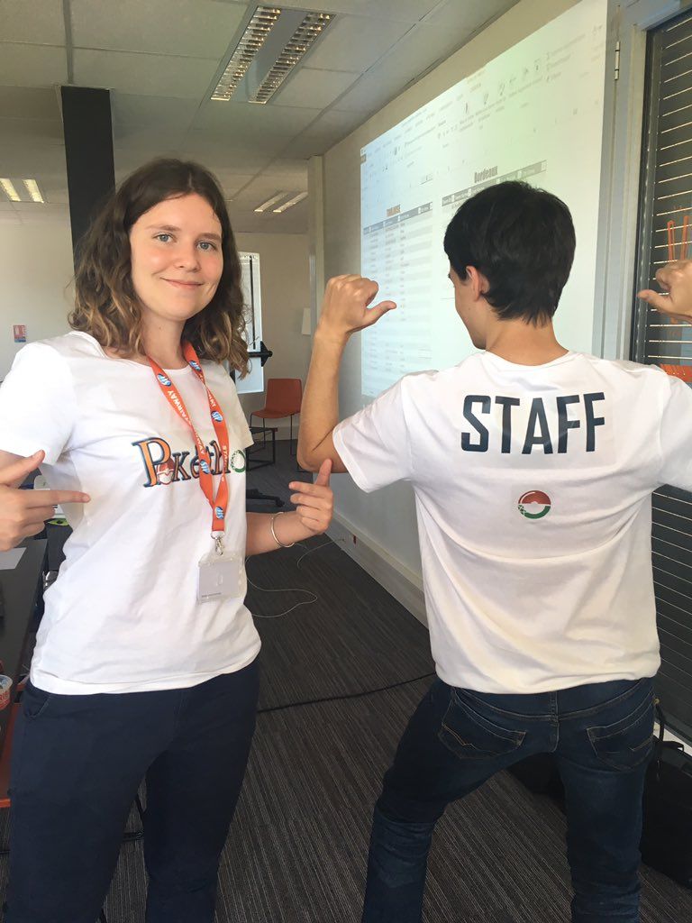 GroupeSII's tweet photo. 🤖 Connaissez-vous le #Pokéthon ? 

🖥️ Pure invention de notre agence @SIISudOuest, il s'agit d'un #hackathon sur le thème de Pokémon le tout sur une note #BigData ! 

🔐 40 #Fungenieurs ont tenté de sortir du labyrinthe gardé par des #Pokémons... https://t.co/LtiILXETdc