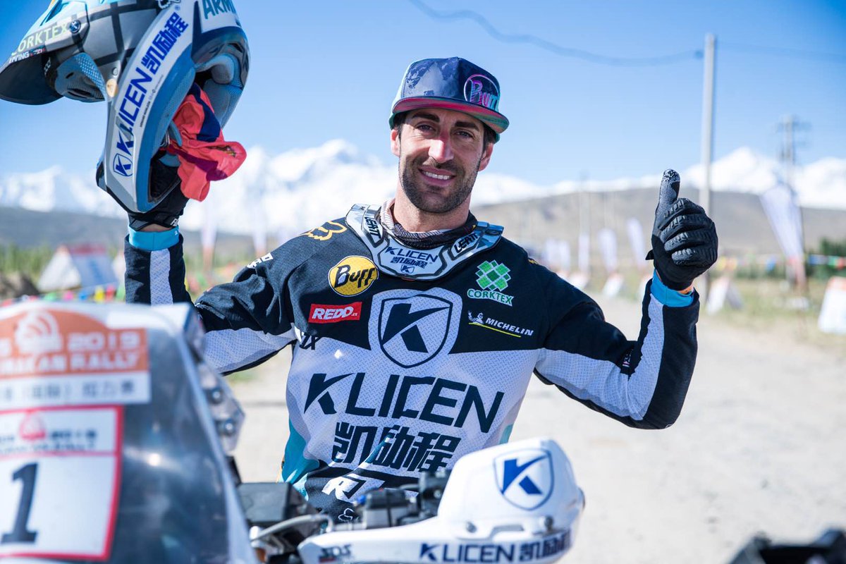 Taklimakan2019's tweet image. ⚡ 👏 🏍 For the 4th time in a row, Armand Monleón wins #TaklimakanRally 🏆🏆🏆🏆