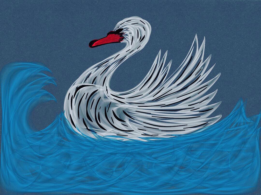plameneja's tweet photo. Svan, my simple drawing #swan is... in #progress of 2019 & the second of 2009
#color #twitch #bird #drawing #ipad #nature #ukaluchka #fairytail #painting #art #sketch #cool #animal #digital #draw #paint #mydrawing #mycreatures #adobe #picsart #twitart #first #classic #wow https://t.co/h0ymGhEu0s