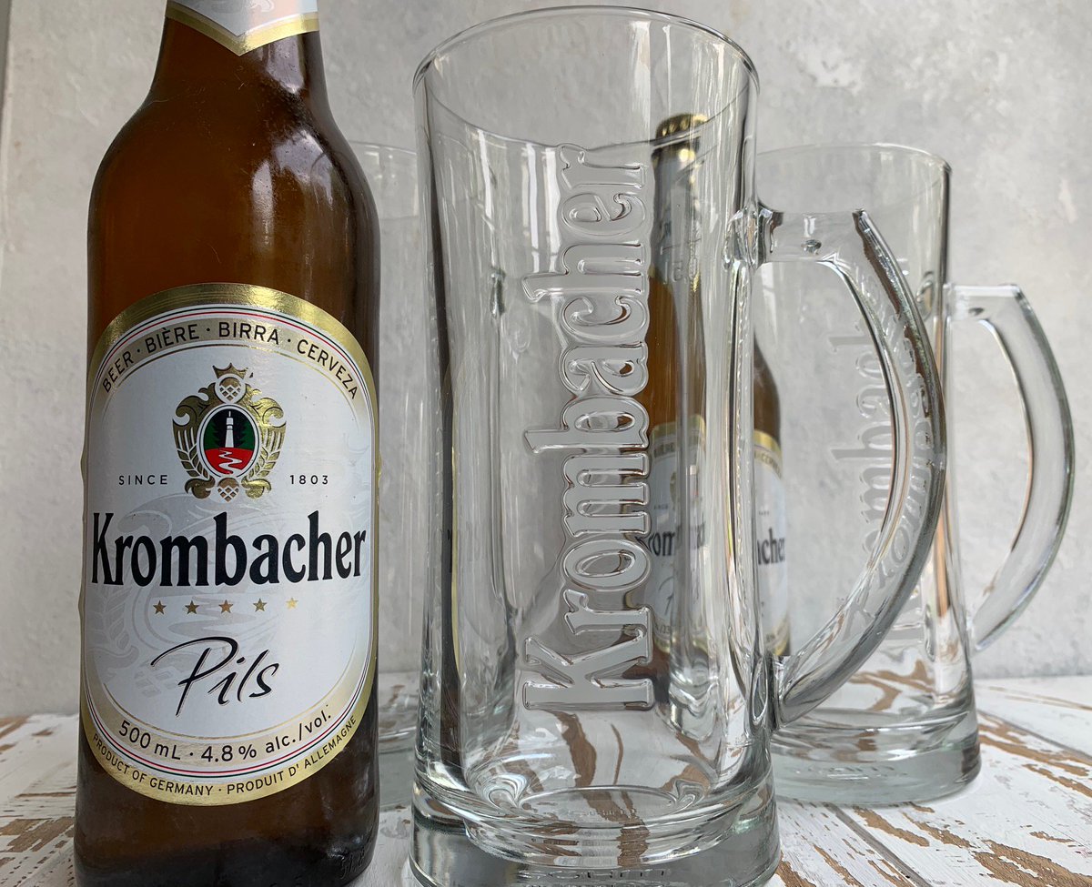 krombacherUK's tweet image. It’s the final day of the month so to celebrate we’re giving away 5 more Krombacher glasses in today’s #FreebieFriday #competition. Follow our account and RT this post to enter and 5 winners will be picked at random tomorrow at 8pm. Good luck!