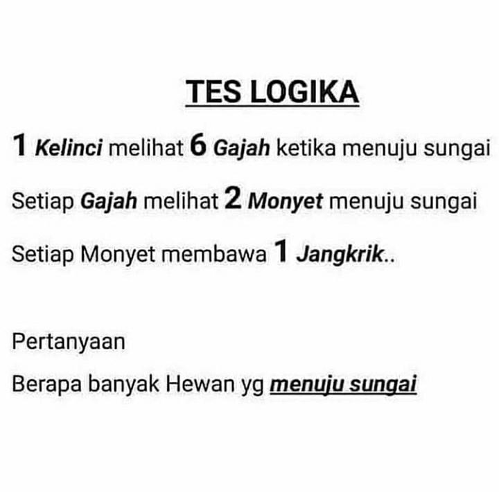 Handoko Tjung On Twitter 1 Kelinci 2 Monyet 2 Jangkrik 5