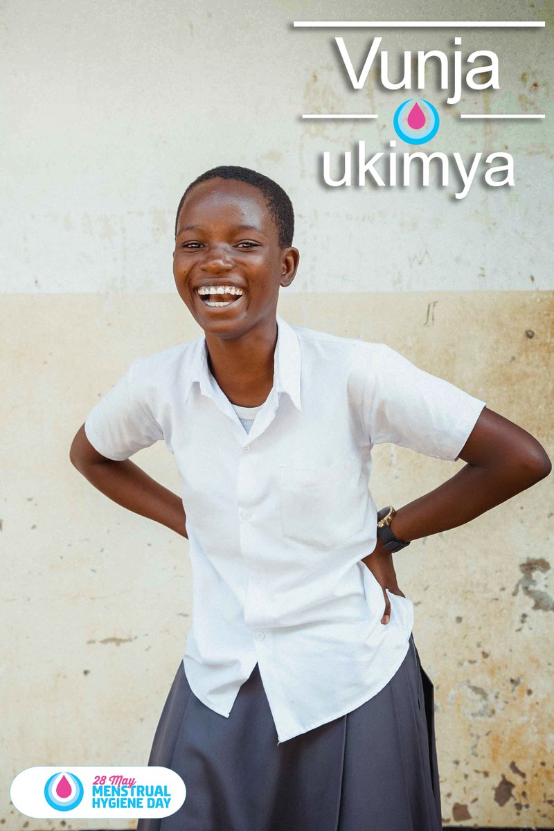 UNICEFTanzania's tweet image. Vunja ukimya!
Hedhi si jambo la aibu!
Pamoja tunaweza kutengeneza mazingira amabayo wasichana wanakuwa huru kumudu hedhi zao kwa usalama 💙
#MHDay2019
#VunjaUkimya