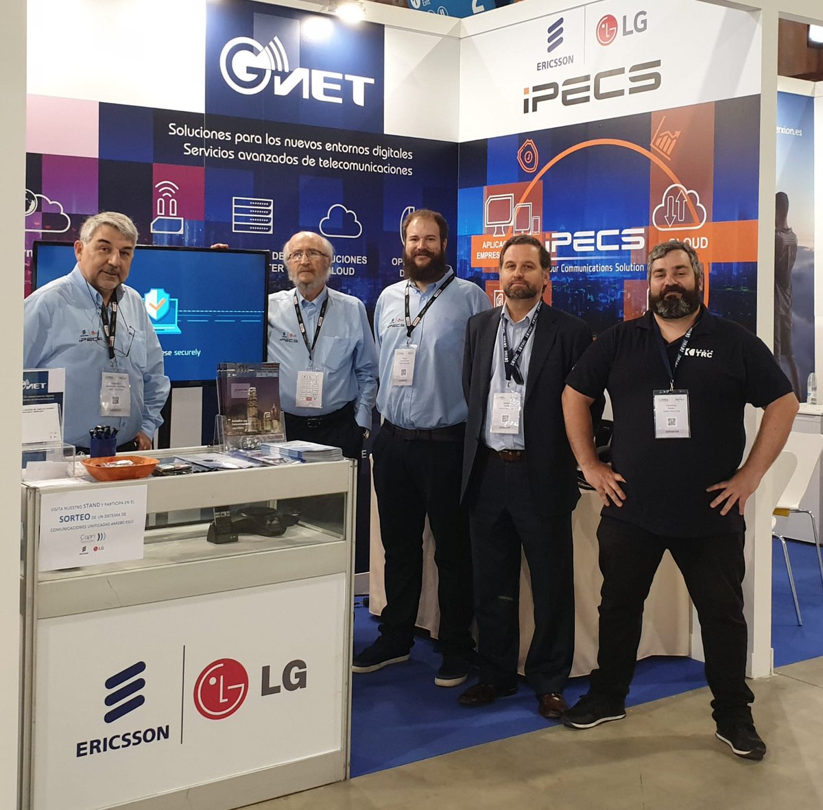 TRC_ES's tweet image. Ya preparados para nuestro segundo día en #AOTEC 

Visita nuestro stand y conoce las soluciones #iPECS de @Ericsson_es. 

Estamos con nuestro partner @CAPRI_TELECOM