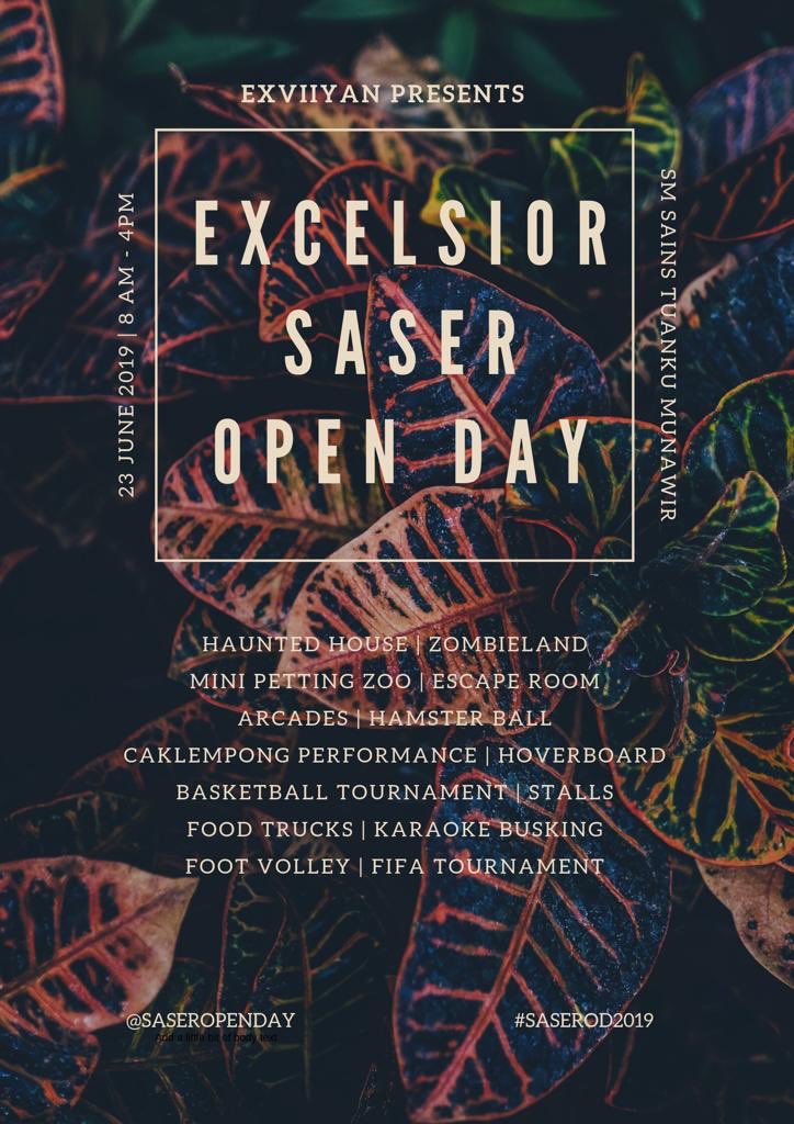 SaserInsider's tweet photo. Save the date and empty your schedule for this long awaited event! https://t.co/bhqRwqc3FD