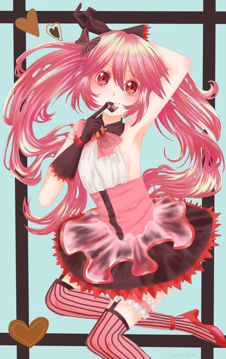 DrawnCutely's tweet photo. Cutie with a cookie!
#AnimeGirl #cookies #sweets #vocaloid #Anime #kawaii #art #manga https://t.co/AegmIyjyiD