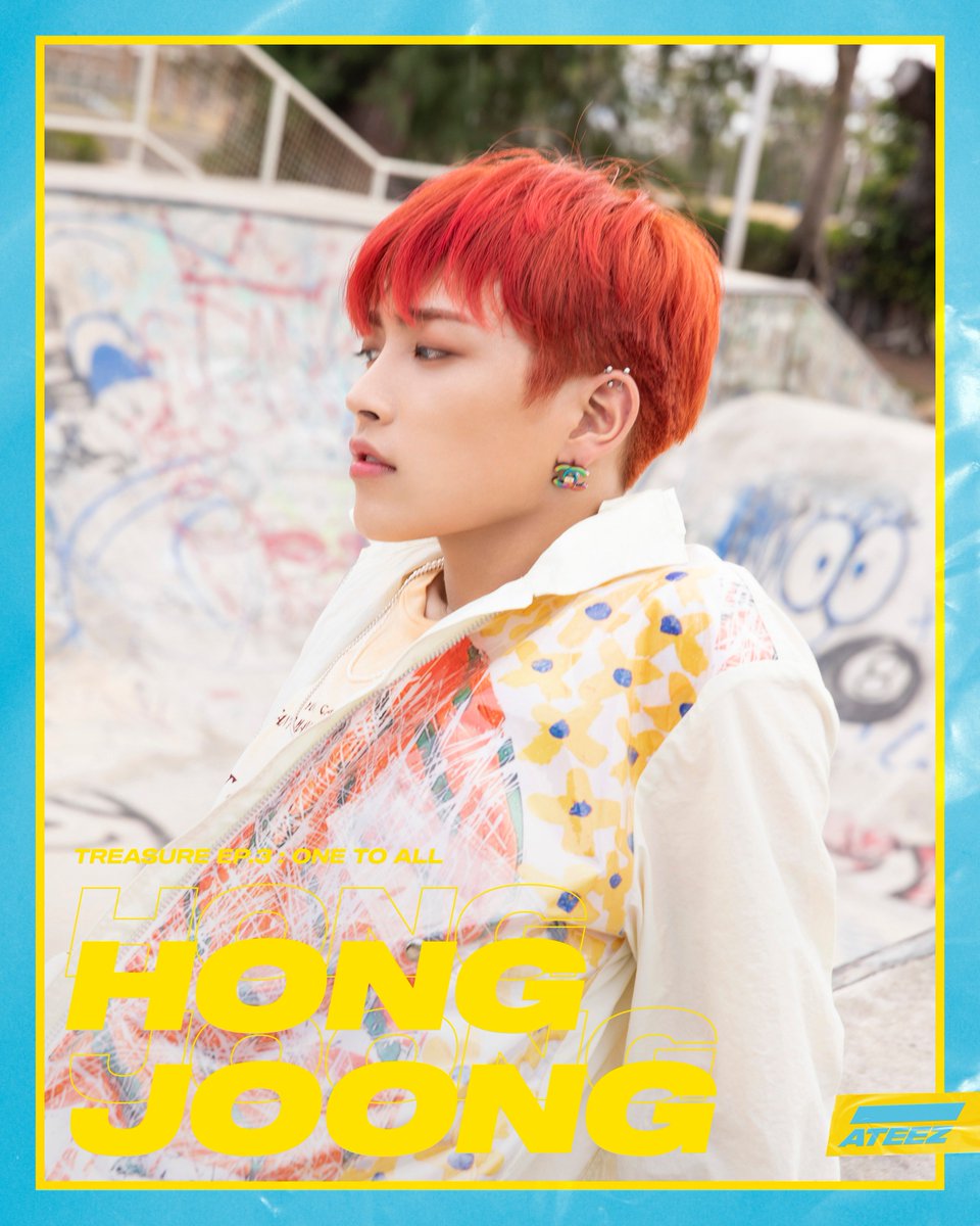 📷] ATEEZ TREASURE EP.3 : One To All Concept Photo '홍중(HONGJOONG
