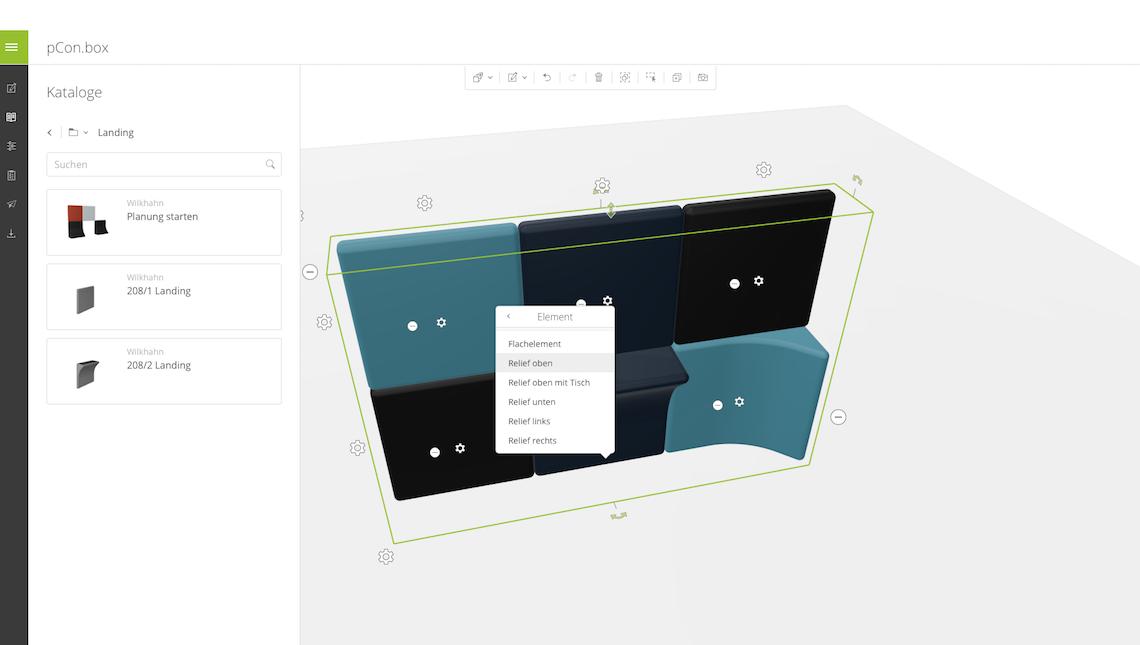 pCon_solutions's tweet image. How to present unlimited possibilities to the customer? @Wilkhahn shows it for its highly modular product &apos;Landing&apos;.
&amp;gt;&amp;gt;bit.ly/30ZxqTY

#Wilkhahn #pConbox #Configurator #InteriorDesign