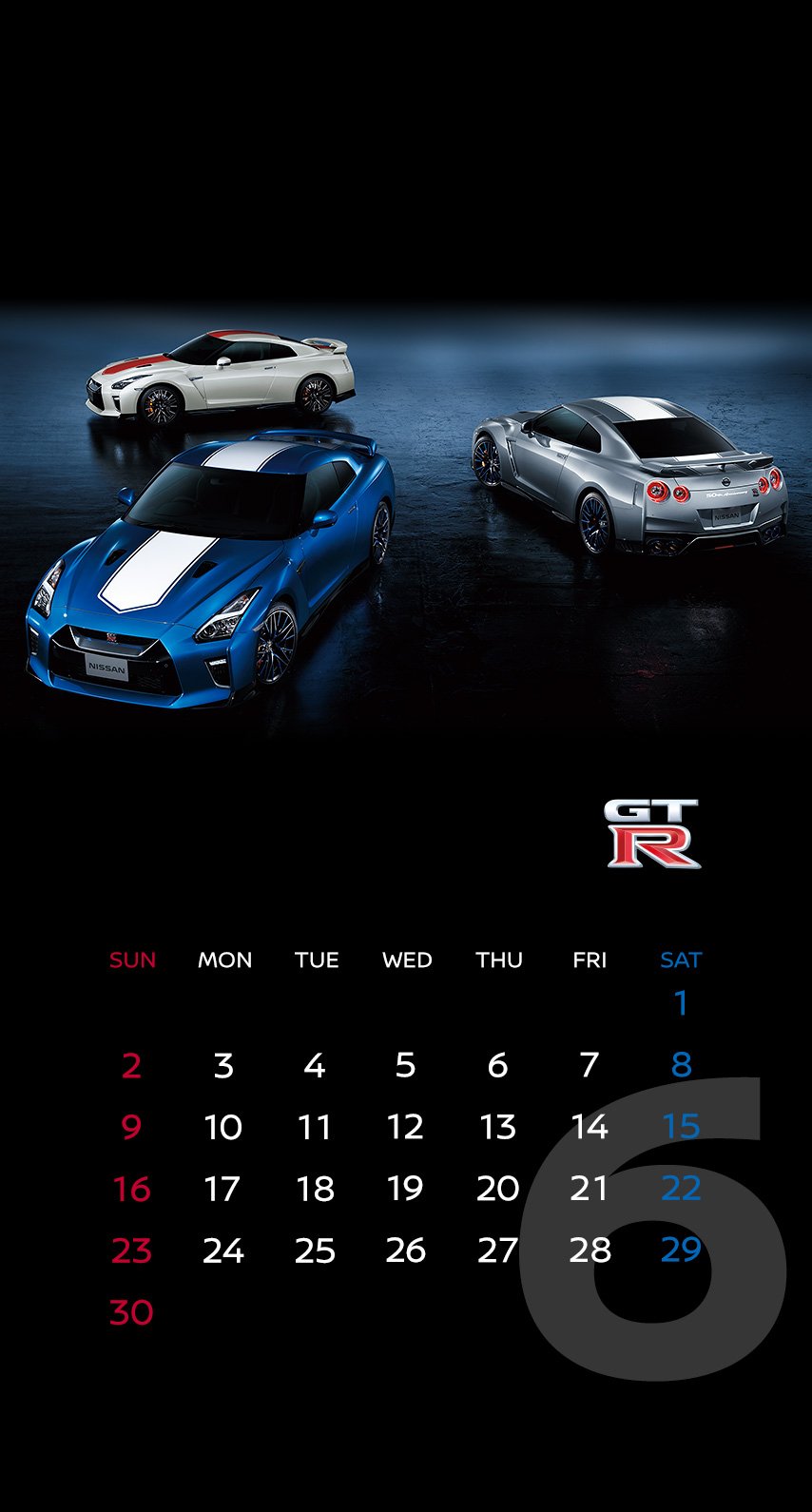 日産自動車株式会社 壁紙カレンダー 6月は Nissangtr 50th Anniversary フェアレディz 50th Anniversary スカイライン の3車種 T Co 13zdppqfuu