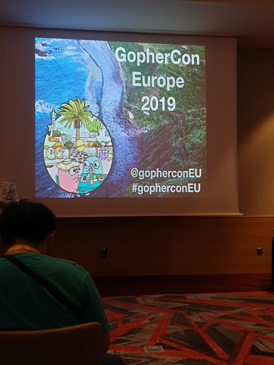 Here we go #gopherconeu