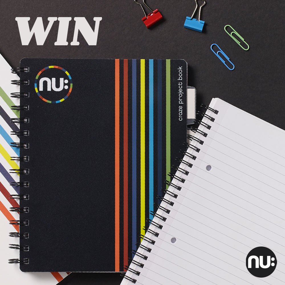 NuNotebooks's tweet image. For your chance to win an A5 Nu: Craze Peeling Stripes Project Book, just RT and FOLLOW our page.

UK entrants only. One winner over all Social Media platforms, winner announced Monday.

#FreebieFriday
